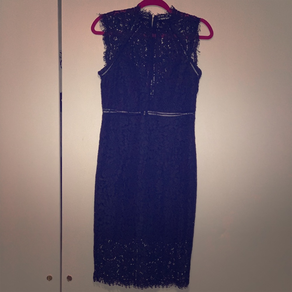 Bardot Lace Sheath Dress